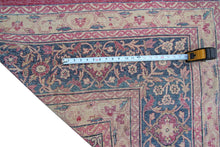 Load image into Gallery viewer, 11x17ft Antique Fine Geometric Rug Fine Rug 341cm x 519cm C.1870 Pink