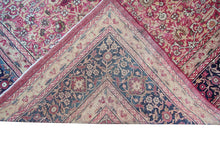 Load image into Gallery viewer, 11x17ft Antique Fine Geometric Rug Fine Rug 341cm x 519cm C.1870 Pink
