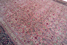 Load image into Gallery viewer, 11x17ft Antique Fine Geometric Rug Fine Rug 341cm x 519cm C.1870 Pink