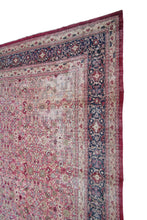 Load image into Gallery viewer, 11x17ft Antique Fine Geometric Rug Fine Rug 341cm x 519cm C.1870 Pink