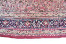 Load image into Gallery viewer, 11x17ft Antique Fine Geometric Rug Fine Rug 341cm x 519cm C.1870 Pink