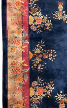 Load image into Gallery viewer, 9x12 Antique Chinese Art Deco Rare Overall Floral 275cm x 351cm  c.1920

