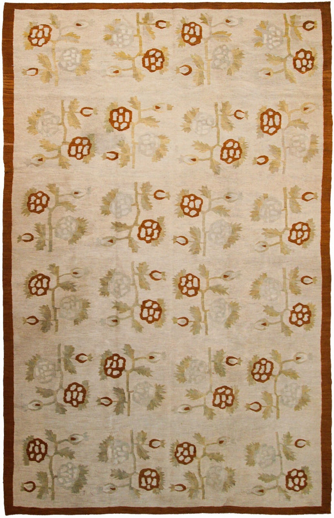 6x9 Antique Bessarabian Kilim Rug Handwoven rug Tribal Geometric  175cm x 264cm