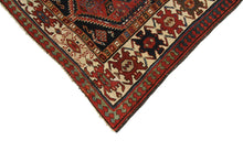 Load image into Gallery viewer, Rare Antique Rug Caucasian Kazak Fine Runner 112cm x 366cm Boho Rug 4X12 C.1880 
