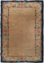 Load image into Gallery viewer, 4x7 Rare Antique Art Deco Chinese 1920 4x7 Art Deco  Chinese Abstract Beige
