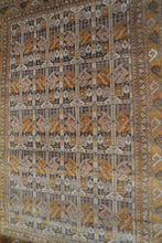 Load image into Gallery viewer, 4x6 Vintage Exceptional Turkoman Rug Tribal 122cmx175cm Silk Foundation  C.1930
