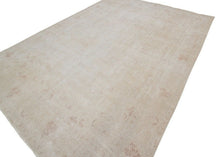 Load image into Gallery viewer, 10&#39;x13&#39; Rare Antique Tabrizz Rug Pink Ivory Rare White Handmade Area Rug  
