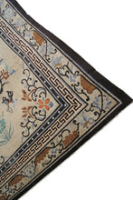 Load image into Gallery viewer, 9x12 Rare  Antique Peking Chinese Art Deco Rug Camel Hair Qing Dynasty 1900
