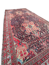 Load image into Gallery viewer, 9x17 Antique Mahall Sultanabadd Rug 1880 Geometric  Handmade Rug 257x 511cm
