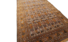 Load image into Gallery viewer, 4x6 Vintage Exceptional Turkoman Rug Tribal 122cmx175cm Silk Foundation  C.1930
