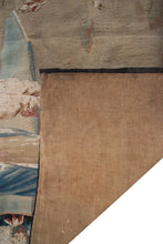 Load image into Gallery viewer, 18th Century Tapestry Antique Flemish Tapestry Wool Silk Verdure 5x6ft 153x165cm
