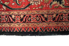 Load image into Gallery viewer, 10x13 Vintage Farahann Rug Geometric Art Nouveau Rug Handmade Gold 305x392cm
