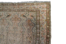 Load image into Gallery viewer, 4x6 Rare Antique Silk Rug Fine Hereke Rug One of a Kind Birds Kaysari PinkC.1870
