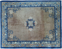 Load image into Gallery viewer,  9x12 Rare Antique Peking 5 paw dragon Chinese Rug Art Deco 279x353cm Rug C.1880
