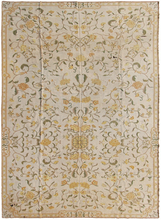 Load image into Gallery viewer, Vintage Flatwoven European Needlepoint Geometric Overall Wear &amp; Tear 9x16
