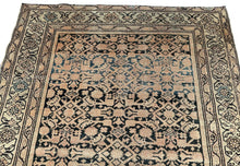 Load image into Gallery viewer, Antique Geometric Tribal Rug Handmade Runner Rug 1890 4x10ft 107cm x 295cm
