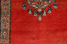 Load image into Gallery viewer, 3x4 Antique Traditional Oriental Rug HandmadeTapestry  Red C.1900
