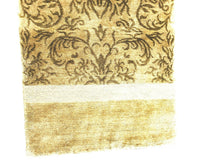 Load image into Gallery viewer, 2&#39;x3&#39; 100% Natural Silk Vintage Tibetan Rug Light Green Circa 1980
