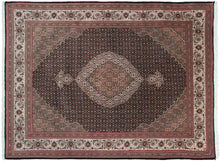 Load image into Gallery viewer, 5x7 Rare Beauty Tabriizz Mahii Rug Wool &amp; Silk High Kpsi Handmade Rug  Handmade
