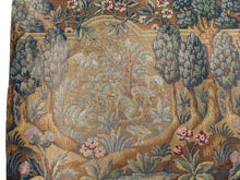 Load image into Gallery viewer, 3x5 Antique English Needlepoint Tapestry Wool &amp; Silk  82cm x 158cm c.1920
