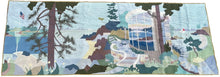 Load image into Gallery viewer, 3x8ft 1967 Phillips Pilot Rock Tapestry Yacht Club Rare Needlepoint 89cm x 249cm
