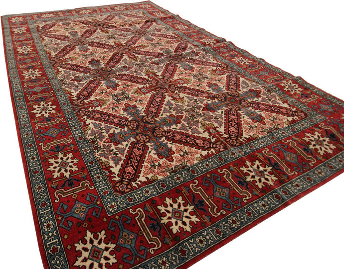  5x7 Fine Antique Rug Exceptional Handmade Traditional Oriental Area Rug 1950