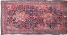 Load image into Gallery viewer, 9x17 Antique Mahall Sultanabadd Rug 1880 Geometric  Handmade Rug 257x 511cm
