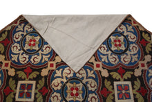 Load image into Gallery viewer, Antique English Needlepoint overall Geometric Rug Tapestry 7x10 214x305cm  1890 
