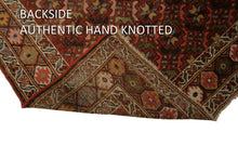 Load image into Gallery viewer, 4&#39;x7&#39; Antique Bijjar Rug Iron Quality ©&quot;Shabby Chic Pile&quot; Area Rug Handmade 1880
