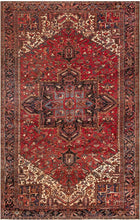 Load image into Gallery viewer, 10x15 Rare Antique Rug Herizz Serappi Handmade Rug  Geometric 287cmx469cm C.1930
