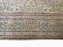 Load image into Gallery viewer,  7x10 Vintage Silk Hereke Fine 100% Silk Quality Museum Signed Rug 209x297cm
