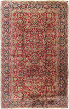 Load image into Gallery viewer, 11x19 Exceptional Antique Rug Mohajeran Fine Agra Rug Geometric Red c.1920 

