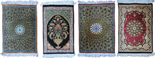 Load image into Gallery viewer, Group of 4 Ghhomm Fine Pure 100% Silk Rugs Tapestries  1x2  2x2
