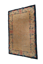 Load image into Gallery viewer, 4x7 Rare Antique Art Deco Chinese 1920 4x7 Art Deco  Chinese Abstract Beige
