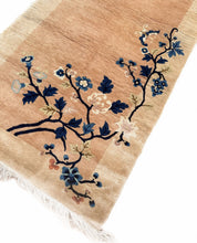 Load image into Gallery viewer, 3x11 Vintage Chinese Peking Runner Art Deco Handmade Rug 74x323cm
