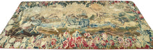 Load image into Gallery viewer,  2x6 18th Century  Antique Flemish Tapestry Bird Verdure Wool &amp; Silk  61cmx165cm

