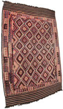Load image into Gallery viewer, Antique Tribal Kelim Flatwoven Kelim Geometric Rug 10x16 310cm x 472cm C.1920
