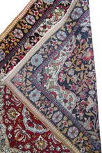 Load image into Gallery viewer, 4x5 Fine Quality Antique Rug Artisan Traditional 107x153cm Black 
