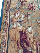 Load image into Gallery viewer, 8x9 1890 Antique French Tapestry Arts &amp; Crafts Ceremonial 239cm x 257cm
