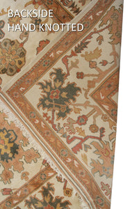 9x12 Amazing Vintage Authentic Turkish Oushak Rug Fine Rug Beige 264cmx351cm 