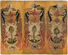 Load image into Gallery viewer,  19&quot;x15&quot; Antique Tapestry Wool &amp; Silk 18th Century Tree design Verdure
