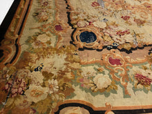 Load image into Gallery viewer, 17x21 Antique French Charles x Aubusson &quot;Shabby Chic&quot; As is 518cm x 640cm c.1830
