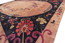 Load image into Gallery viewer, 13x21 Antique Art Deco Rug Art Nouveau Rare Walter Nichols Beige  388x640cm
