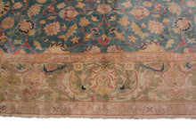 Load image into Gallery viewer,  10x13 Rare Antique Rug Oushak Rug Fine Blue Oriental Carpet 305cm x 401cm
