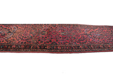 Load image into Gallery viewer, 2x15 Antique Lilihann Handmade Overall Runner Traditional  Mohajeran c. 1890

