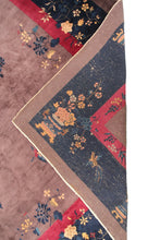 Load image into Gallery viewer, Rare Antique Art Deco Rug Chinese Rug Walter Nichols 10x14 Bird 305x437cm c.1920
