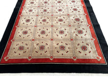 Load image into Gallery viewer, 6x9 Rare Walter Nichols Antique Art Deco 1920 Rug Chinese Art Nouveau 183x 269cm
