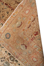 Load image into Gallery viewer, Antique Rug Taabrriz Rug Exceptional Ivory 216cmx312cm 7x10 C.1890
