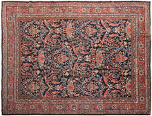 Load image into Gallery viewer, 10X13 Antique Traditional Rug Geometric Handmade Circa 1920 Rug 312cm x 401cm
