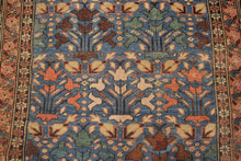 Load image into Gallery viewer, 5x7 Rare Antique Tribal Rug Fine Collectors 160cm x 213cm Rug  Blue c.1870
